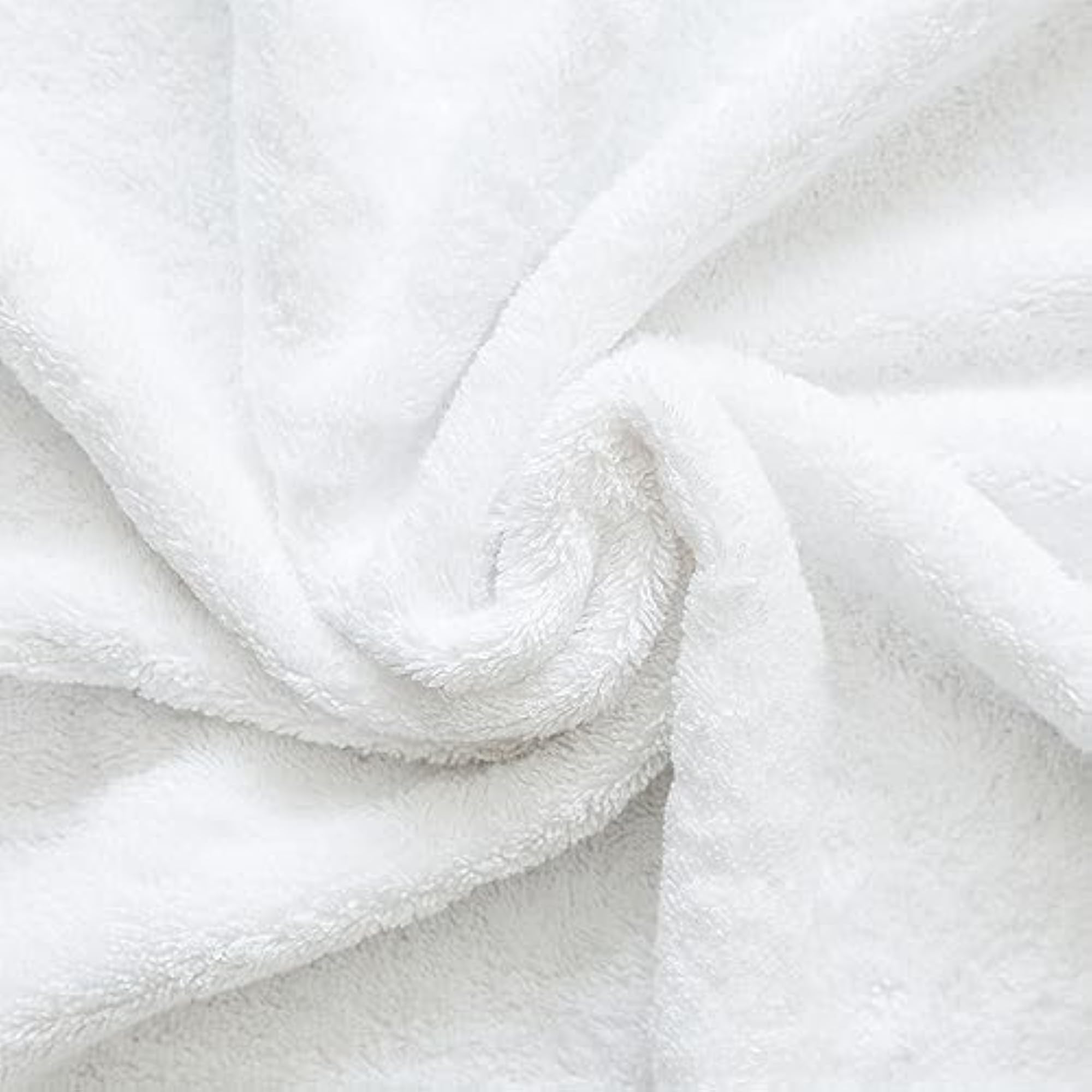 White Towel Sheets 40x80 Clearance, 100% Cotton Oversized Sheets